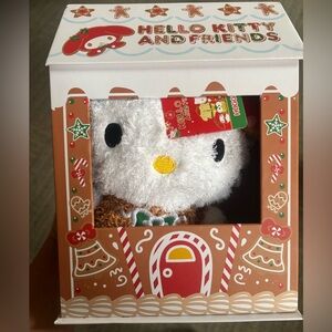 Hello Kitty gingerbread Festive Christmas Hugger Pillow